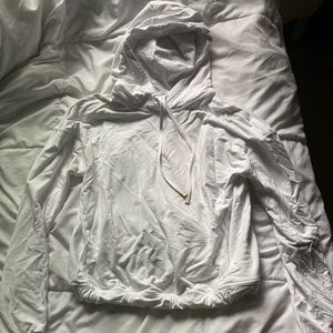 Lululemon white sweatshirt